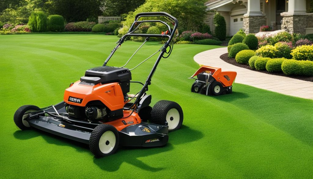 lawn renovation equipment