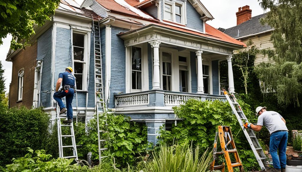 renovating a heritage property