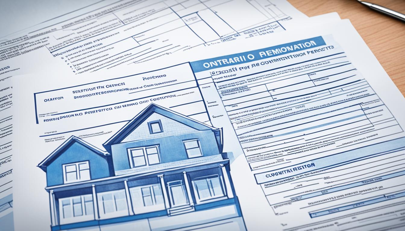 what renovations require a permit ontario