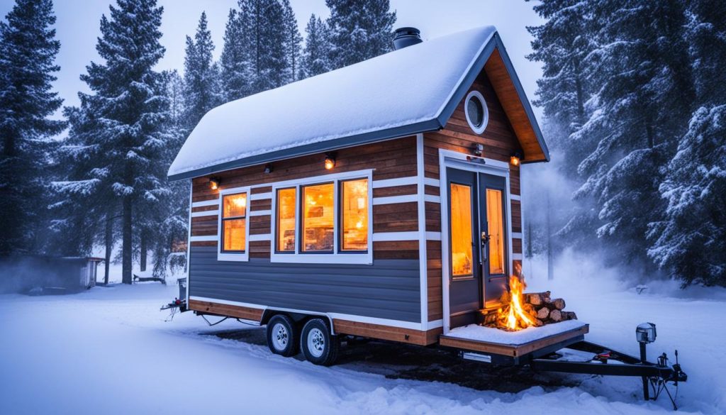 living in a tiny home year-round in Ontario