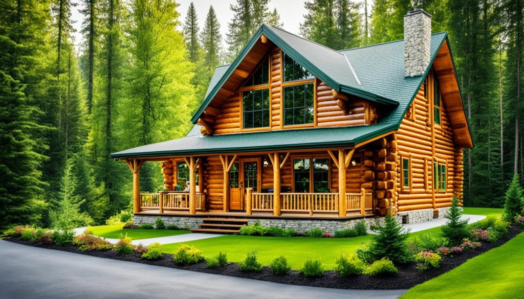 prefab log cabin prices