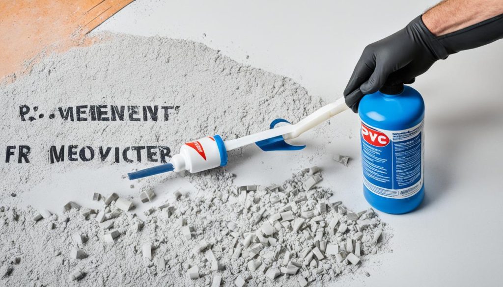 pvc glue removal recommendations