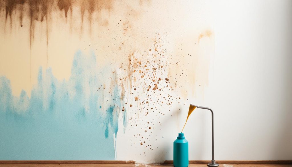 removing stains from walls