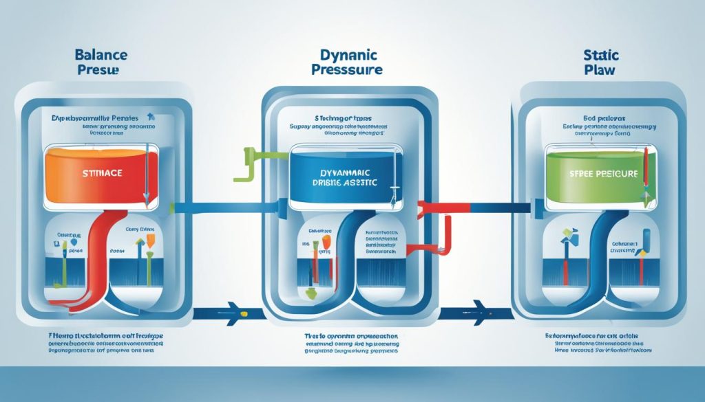 static pressure and dynamic pressure