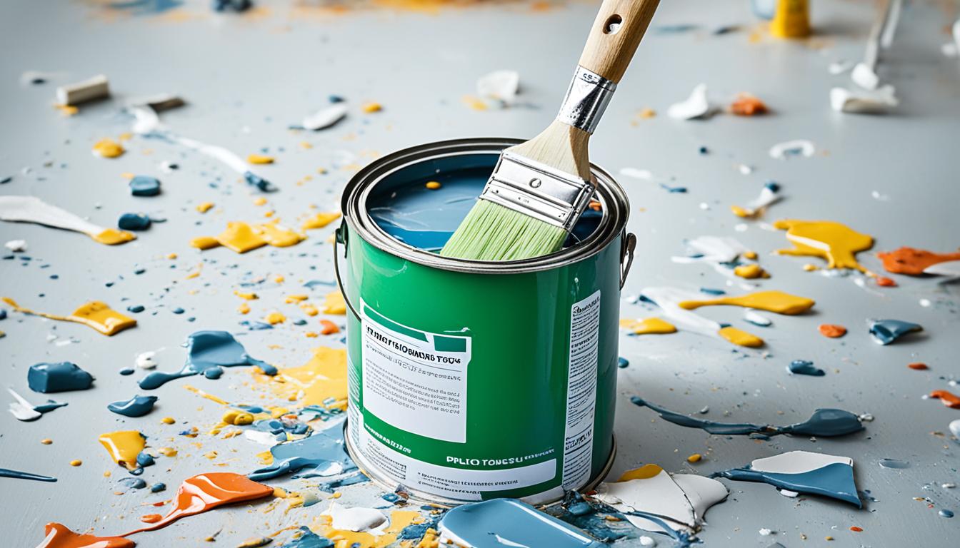 can you paint over chipped paint