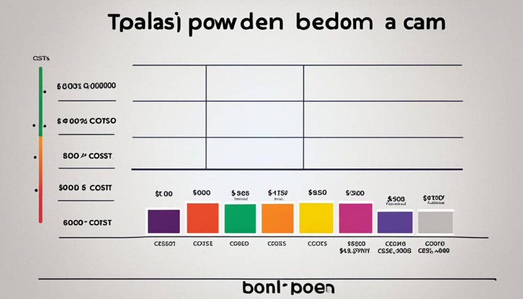 cost to paint different areas