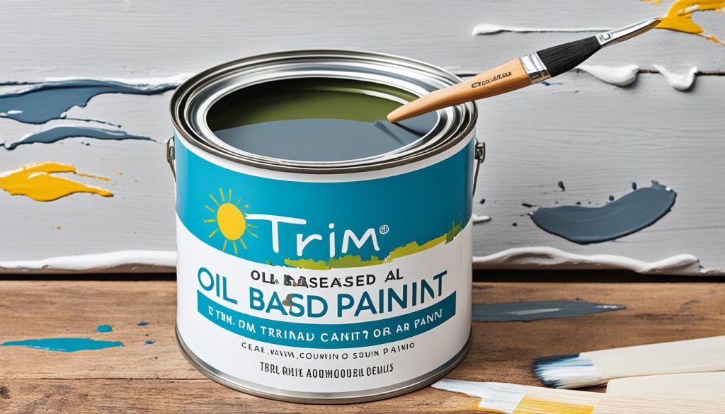 oil-based trim paint